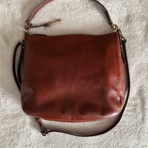 Fossil Jolie Hobo/Crossbody Leather Bag